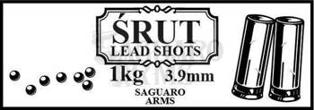 Lead shot  1kg 3,9 mm