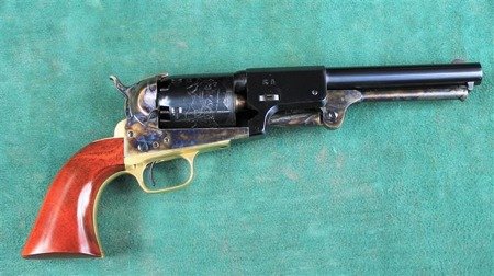 Black Powder Revolvers Colt Dragoon 3rd Model -shoulder stock 0082 Uberti