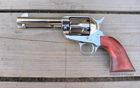 Black Powder Revolvers Colt SAA1873 .44 percussion nickel 4,3/4" SA73-203